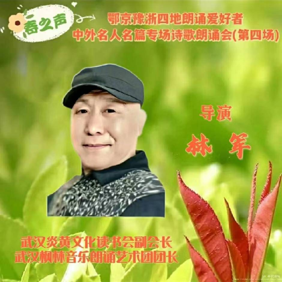 北京古塔读书会&武汉炎黄读书会&河南朗诵沙龙艺术团联袂举办‖【春之声】中外名人名篇诗歌朗诵会(图17)