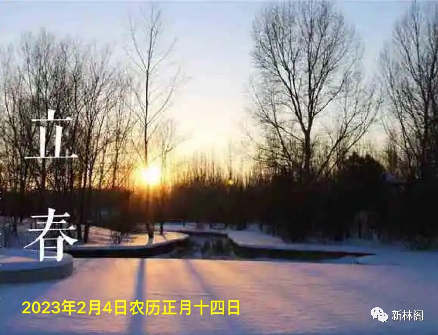 立春(禅诗五首)徐新林(吉林)2023-02-11