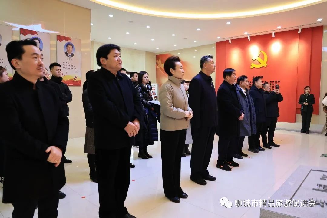 聊城市精品旅游促进会副会长单位授牌仪式暨调研活动举行（图6）