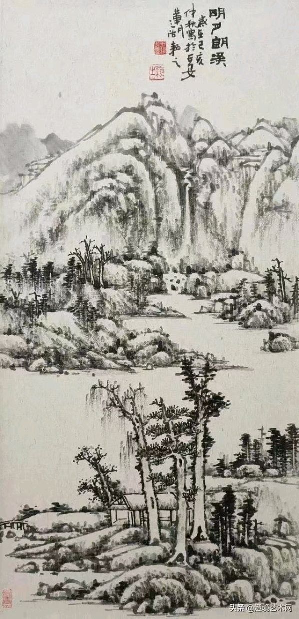中国书画专栏‖只研朱墨作春山——品读王耘的山水画 作者：李传明 主播：伊月儿 京津沪头条