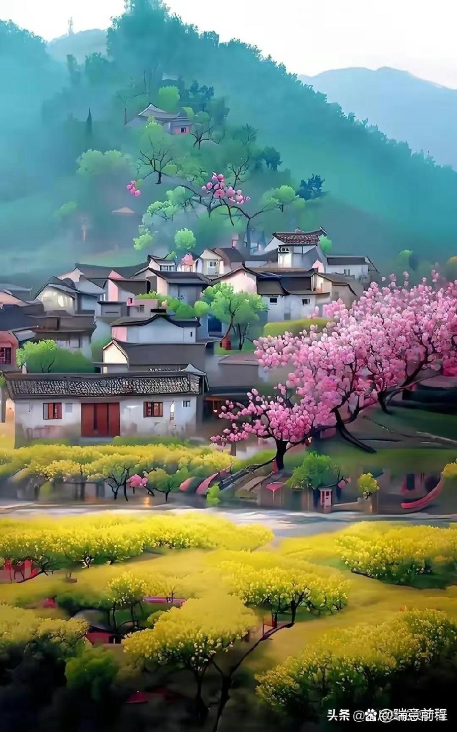 刘欣朗诵【通往春天的路上】作者/蓝波（图7）