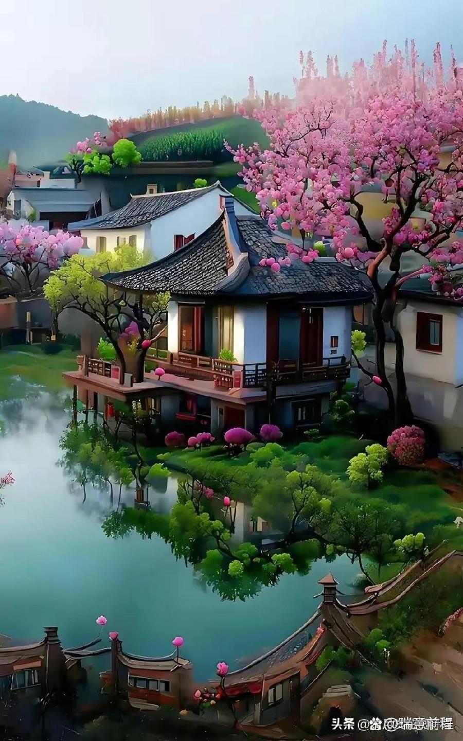 刘欣朗诵【通往春天的路上】作者/蓝波（图6）