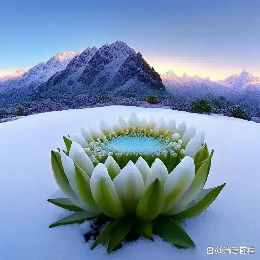 深蓝的雪朗诵【知心】作者/雷金钟（图4）
