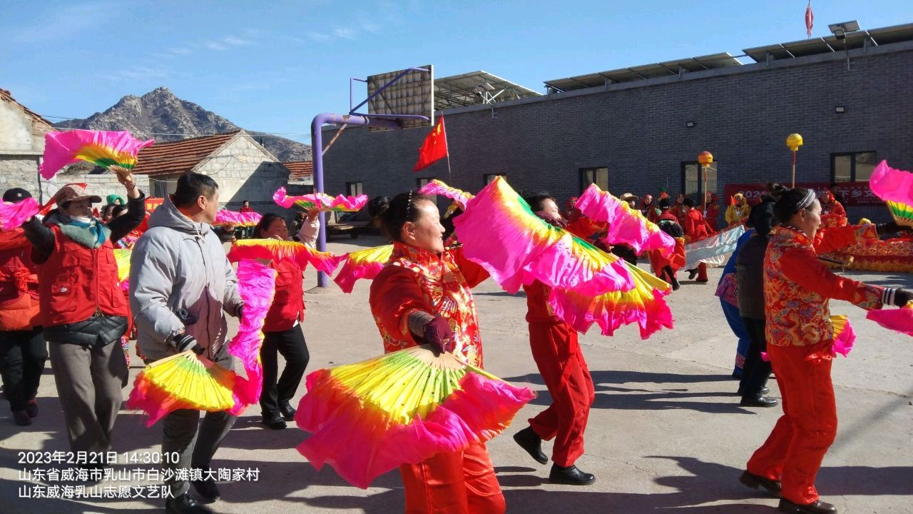 庆佳节丰富民俗 舞龙狮送戏下乡(图3)