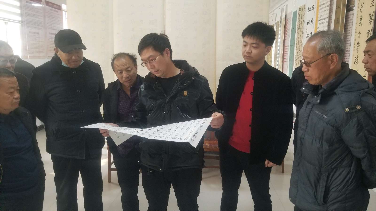 盐湖区书法家协会公益培训——走进金井（图3）