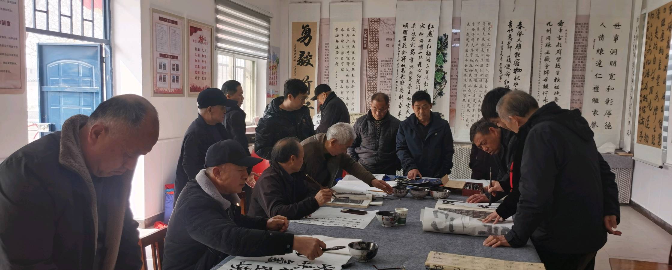 盐湖区书法家协会公益培训——走进金井（图12）