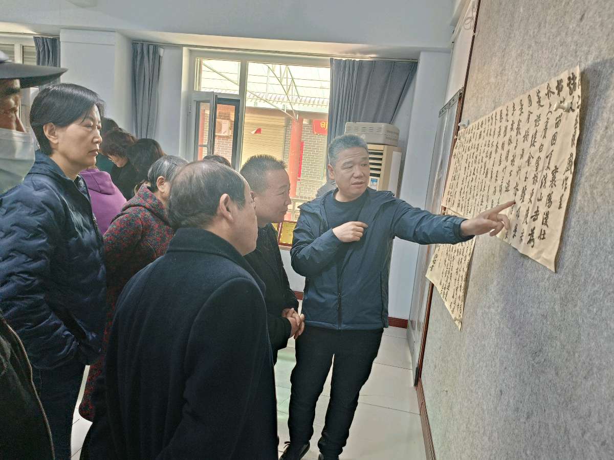 盐湖区书法家协会“每月一评”活动剪影（图3）