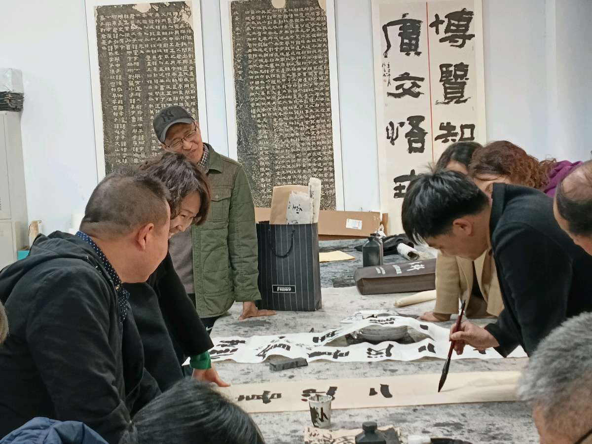 盐湖区书法家协会“每月一评”活动剪影（图13）
