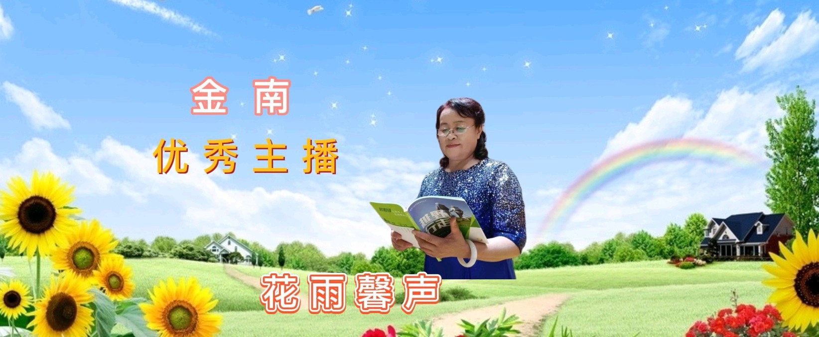 【花雨馨声咏春诗会专刊】如兰雯煜瑞雪等16位优秀主播倾情演绎12作家佳作各展风采 【第236期】（图21）