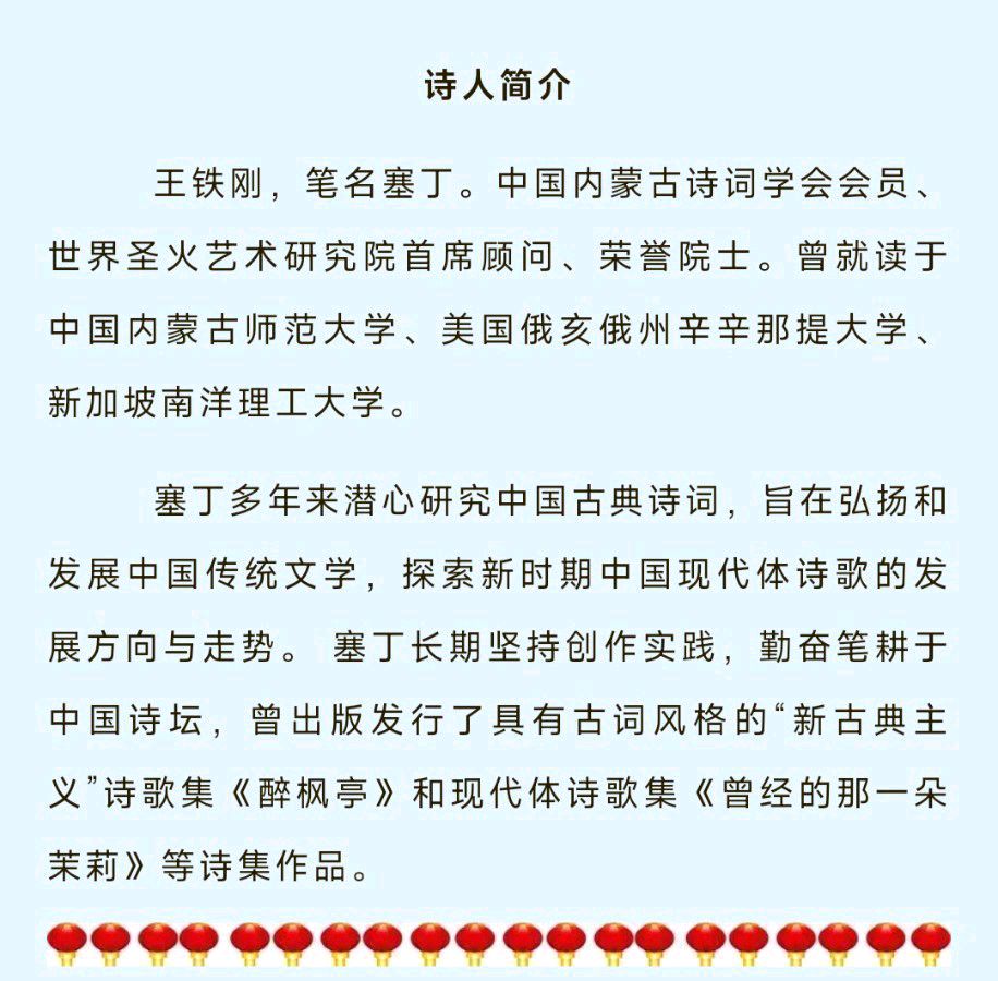 中华诗艺黑龙江分社推介/诗词作品合辑(十三)(图26)