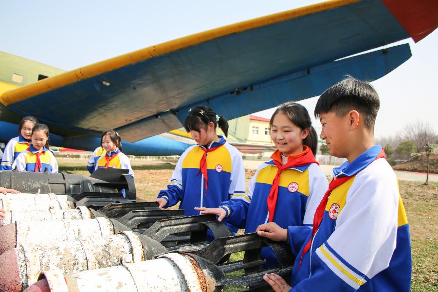 河南鲁山：传承红色基因花园路小学师生走进爱国主义教育基地（图3）