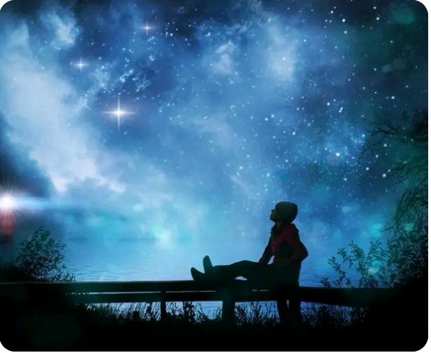 《仰望星空》作者/肖朝光 诵读/抗联 编辑/五指山【花雨馨声】有声文学平台【第278期】（图4）