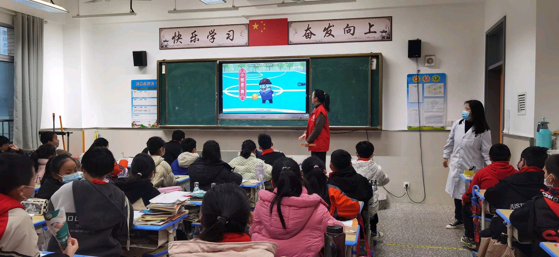 湖北鄂州燕矶镇中心卫生院“世界防治结核病日”宣教走进学校