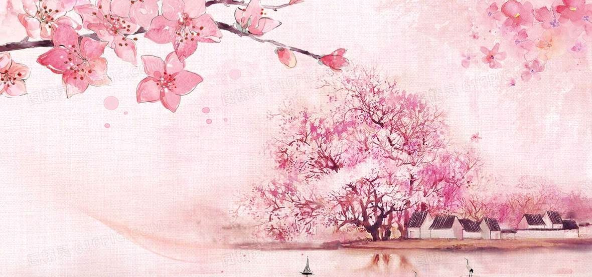 《春风三月 倒了一片桃花》作者:春羽‖主播:英霞【桃源国际诗歌集团】用声音传递温暖以诵读致敬人生♬（图5）
