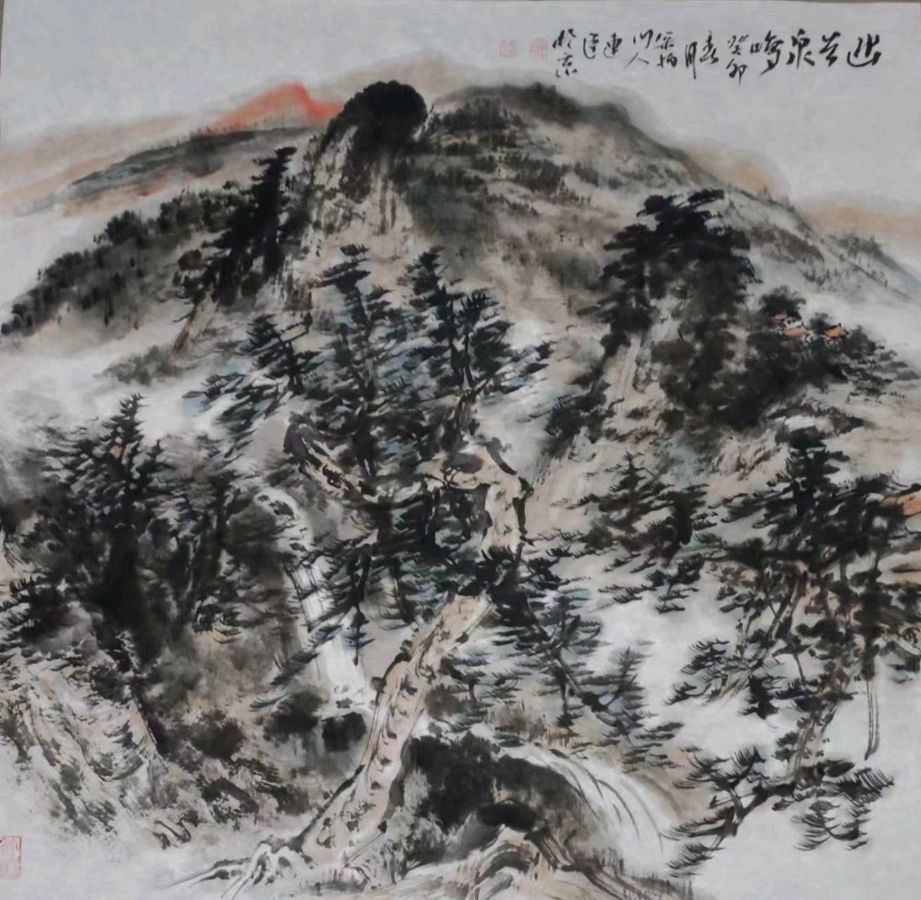 水墨名家徐连臣中国画欣赏（图5）