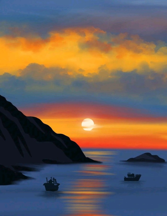 环球诗歌~《夕阳红》(图3)