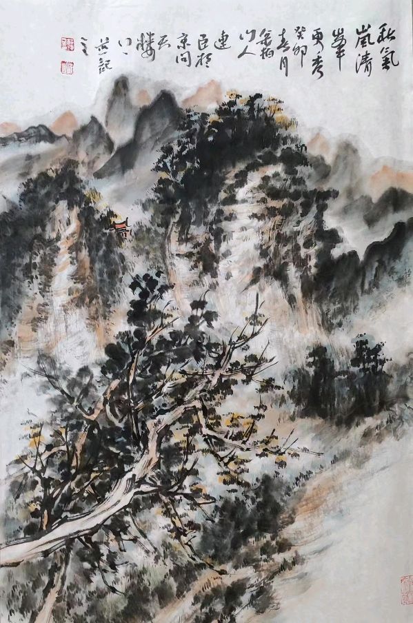 水墨名家徐连臣中国画欣赏（图4）