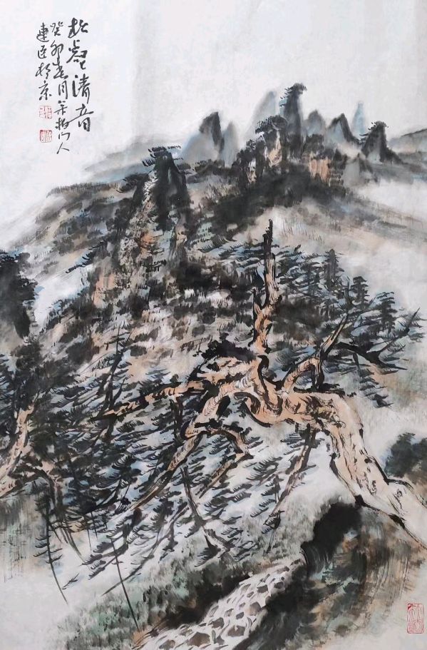 水墨名家徐连臣中国画欣赏(图7)