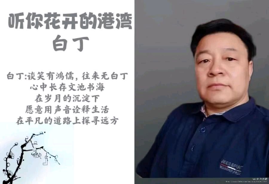 白丁朗诵【诗意春图】作者/六月荷（图3）