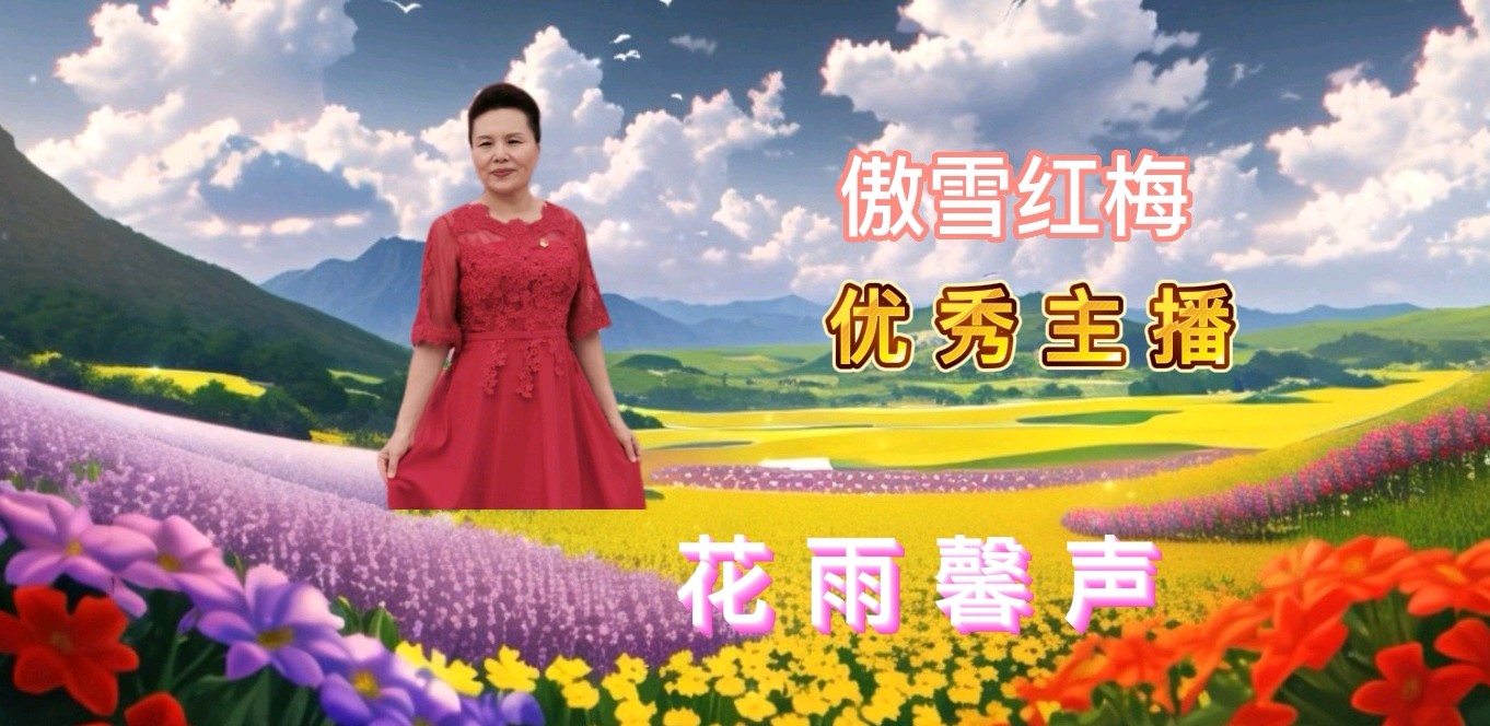 【花雨馨声第七期同题诵】《北国的四月》作者/肖朝光 如兰等14位主播倾情演绎各展风采【第300期】（图15）