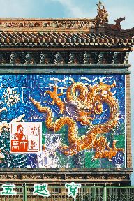 北京故宫九龙壁与我的洛阳十三朝皇帝印相结合（图9）
