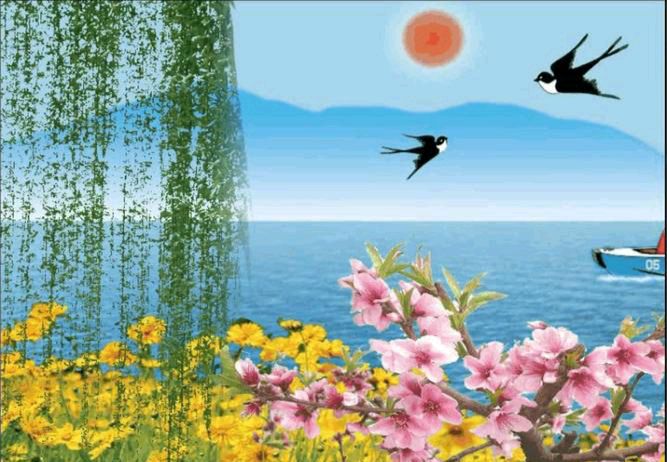 【新山东文学社】《醉了，阳春四月》作者/锦河 主播/星空（图3）