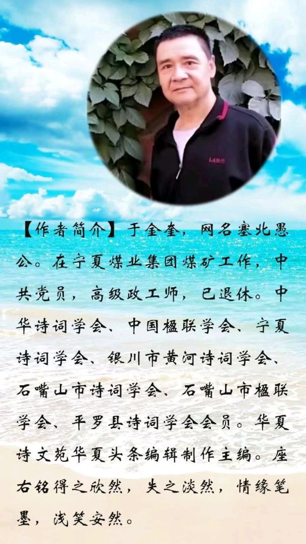 诗人于金奎:七律·西夏区阅海公园李元昊雕像感吟（上平一东）（图5）