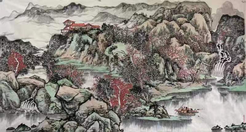 潘氏宗亲庆五一诗书画汇(图13)