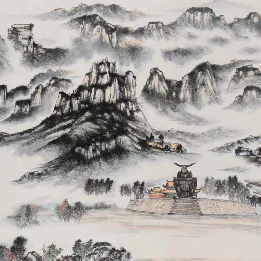 潘氏宗亲庆五一诗书画汇(图7)