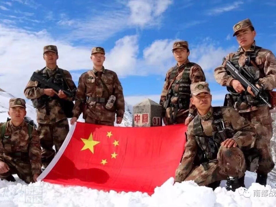 【诗词中国】精品佳作《雪山·哨卡·军人》作者:陶大鹏(图16)