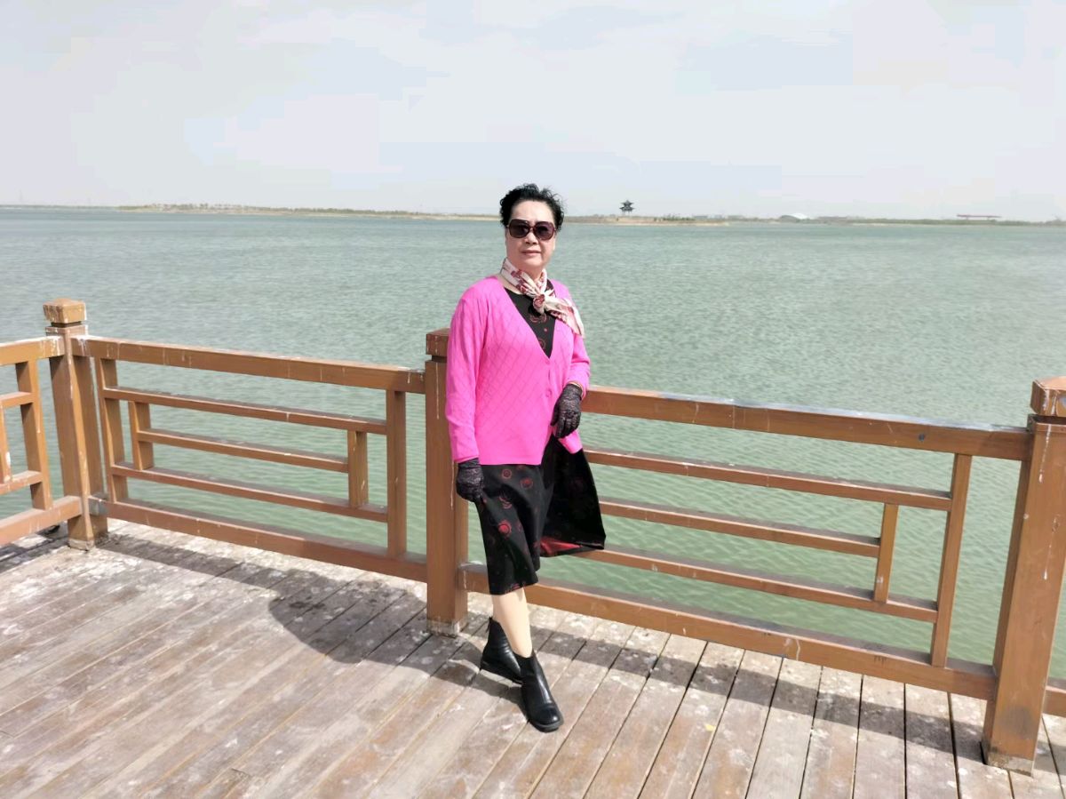 诗人于金奎（宁夏石嘴山）:七律·春游星海湖（上平一东)（图7）