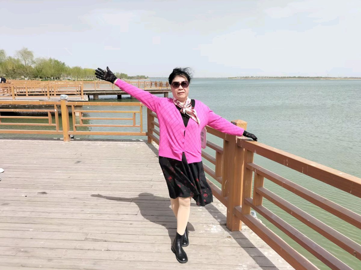 诗人于金奎（宁夏石嘴山）:七律·春游星海湖（上平一东)（图11）