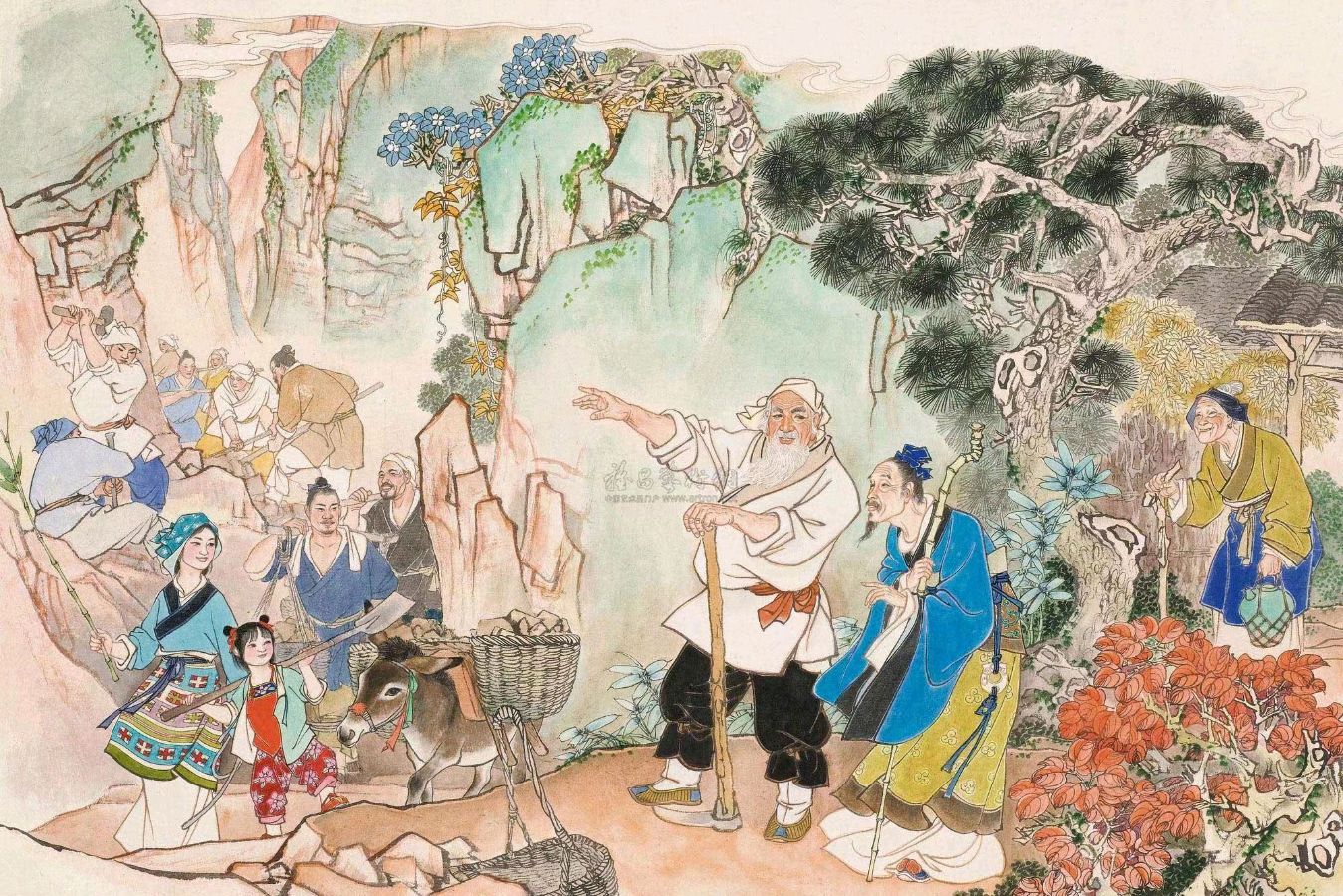 《新愚公移山》作者｜陈鸣鸣〔南京〕【冰心文化传媒】（图3）