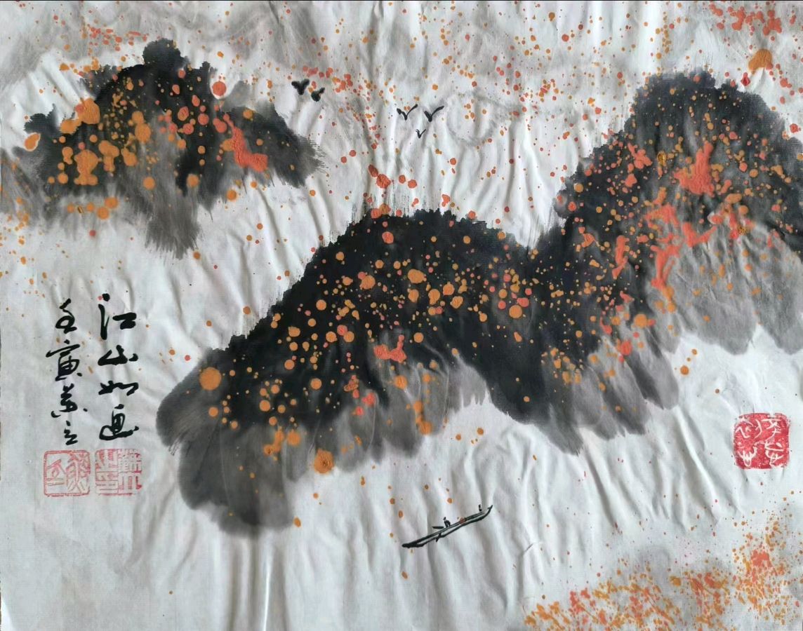 〔海外头条〕山东著名书法家、博士苏立先生的诗歌和书画艺术作品／精品（图9）