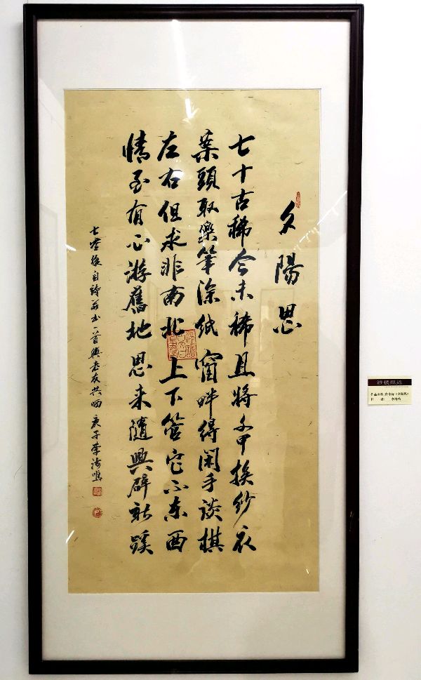 著名文化学者李海鸣先生诗词书法作品（专辑）欣 赏//中国桂林都市漓江诗书画社微刊[第54期]（图9）