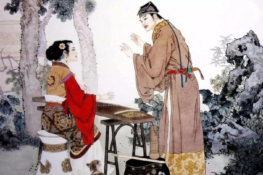 【新诗大观】“520”古代爱情故事榜诗六首||文/张道发（图5）