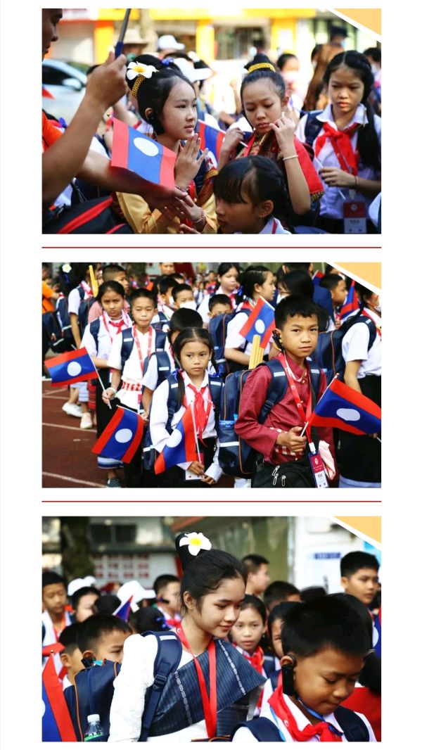 友好邻邦老挝师生代表团到我校交流研学西双版纳州允景洪小学（图15）