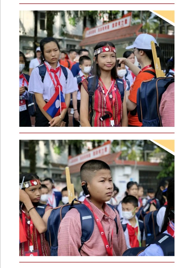 友好邻邦老挝师生代表团到我校交流研学西双版纳州允景洪小学（图19）