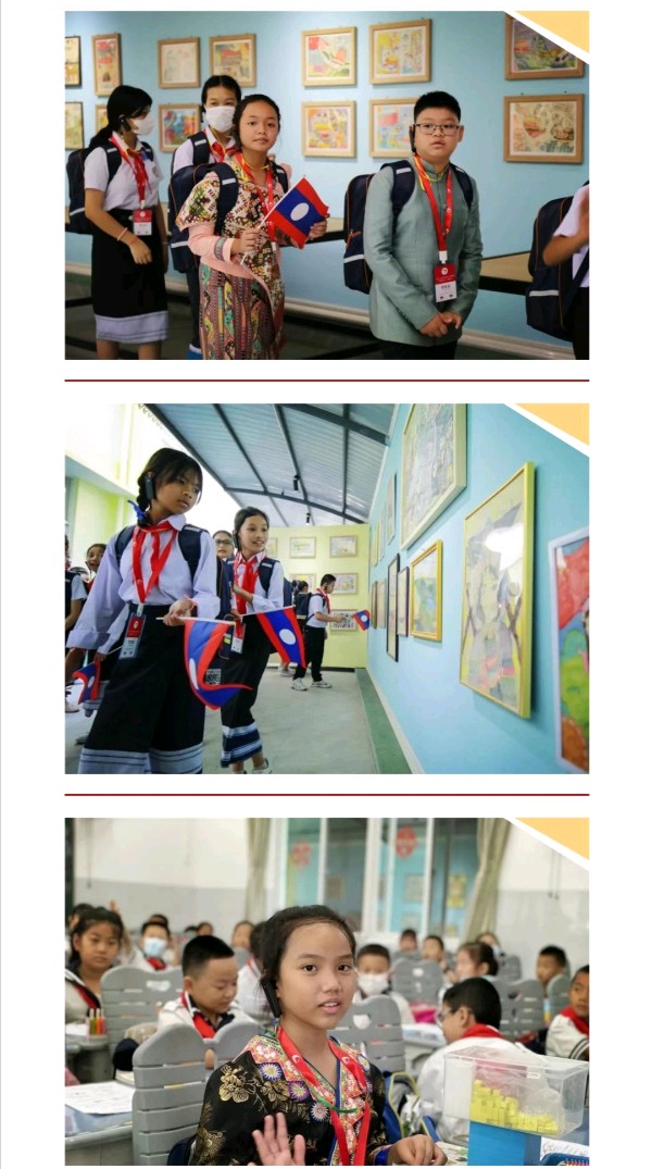 友好邻邦老挝师生代表团到我校交流研学西双版纳州允景洪小学（图27）