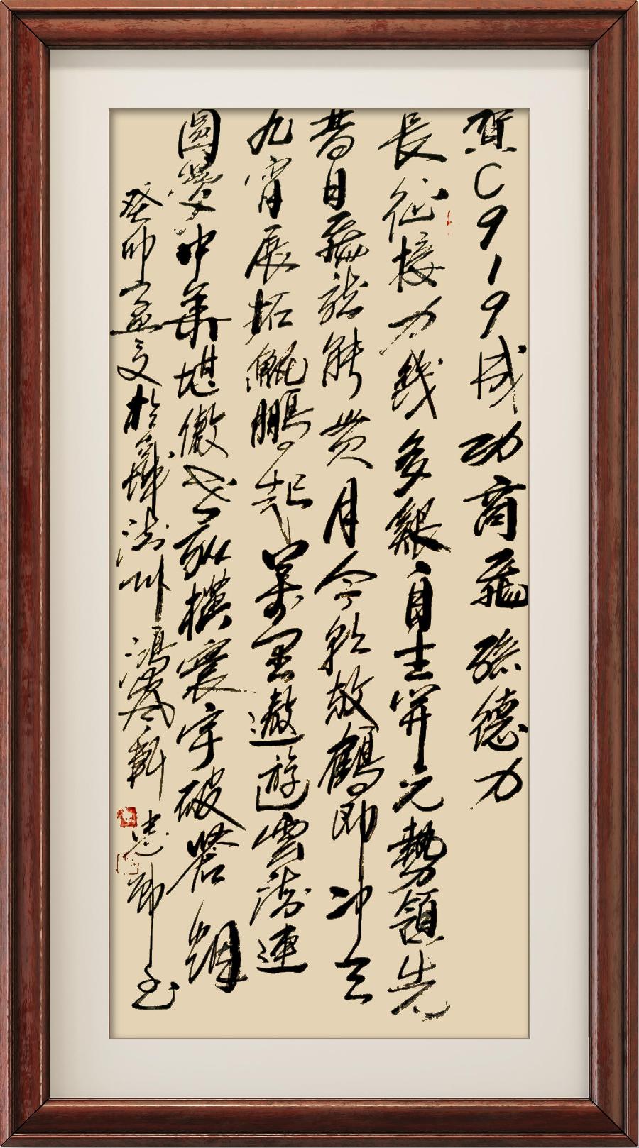 野草诗社十二(江苏)研修院014期微《祝贺东航商飞首航成功》(图60)