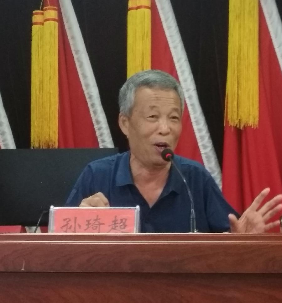 偃师区老年书画家协会送文化之九 走进缑氏暨缑氏书画分会授牌成立仪式在缑氏镇政府举行（图2）