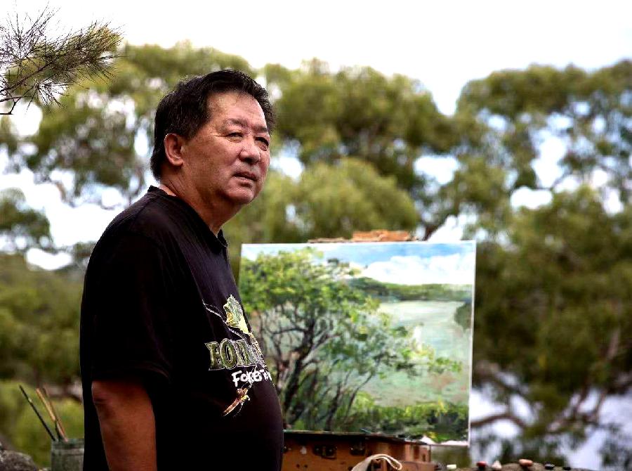 中西合璧书画名家精品展艺术家祝开江专辑 《澳大利亚书法家协会》《澳大利亚书画家协会》海外头条（图11）