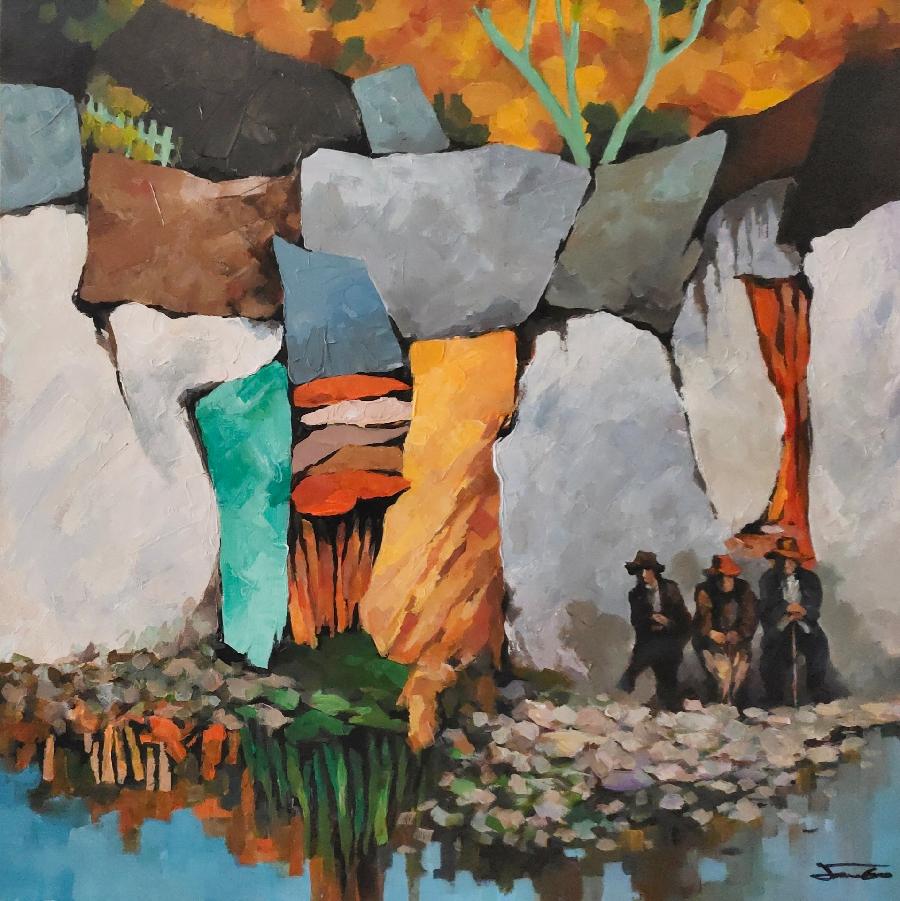 中西合璧书画名家精品展艺术家画家高建平专辑《澳大利亚书法家协会》《澳大利亚书画家协会》海外头条(图13)