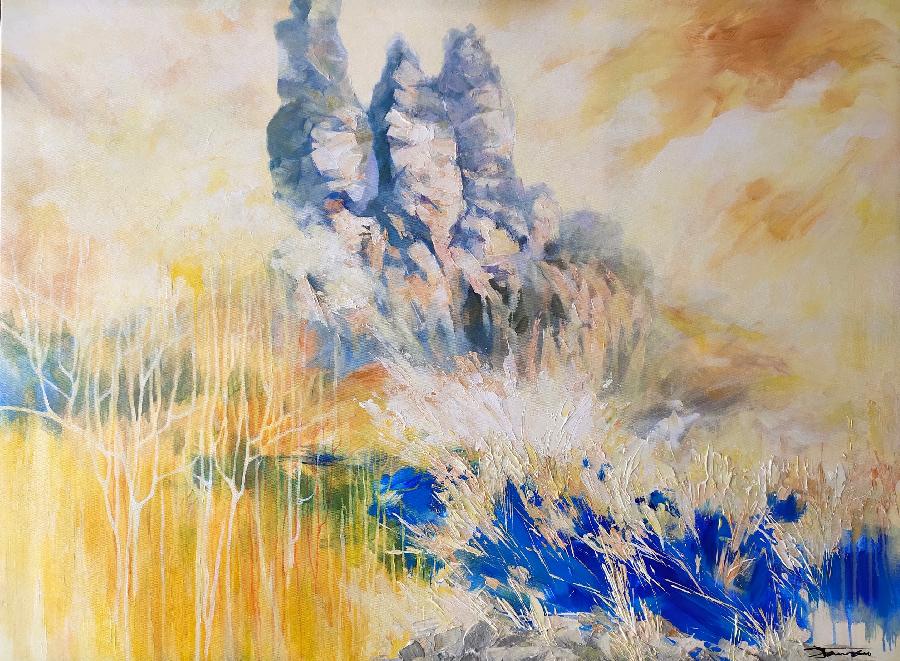 中西合璧书画名家精品展艺术家画家高建平专辑《澳大利亚书法家协会》《澳大利亚书画家协会》海外头条(图25)