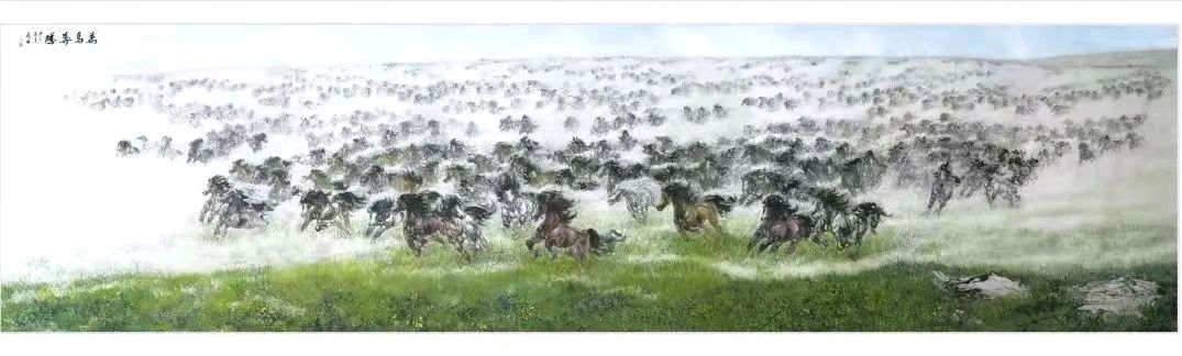 《飞龙在天 浓情端午》海内外华人艺术家共庆佳节书画展 艺术家:若希桑布（图8）