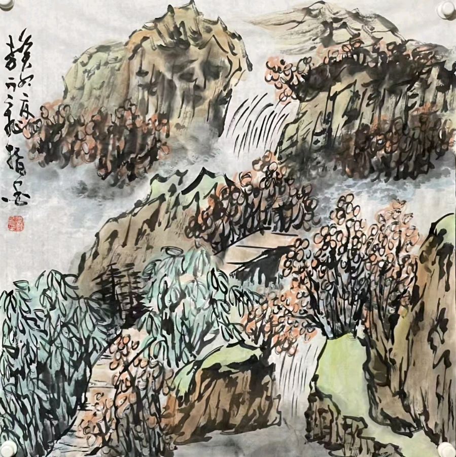 〔海外文艺〕一只眼睛淡看人生◆ 作诗／作画：李云飞（著名书画家）（图5）