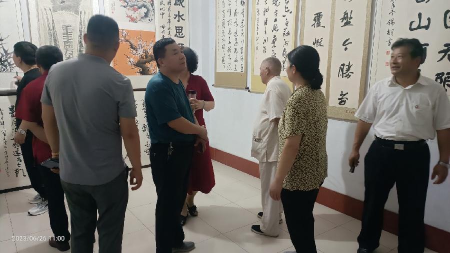 泰安市农民书画家协会“庆七一、颂党恩”主题活动 参观毛公山红色文化博物馆(图28)
