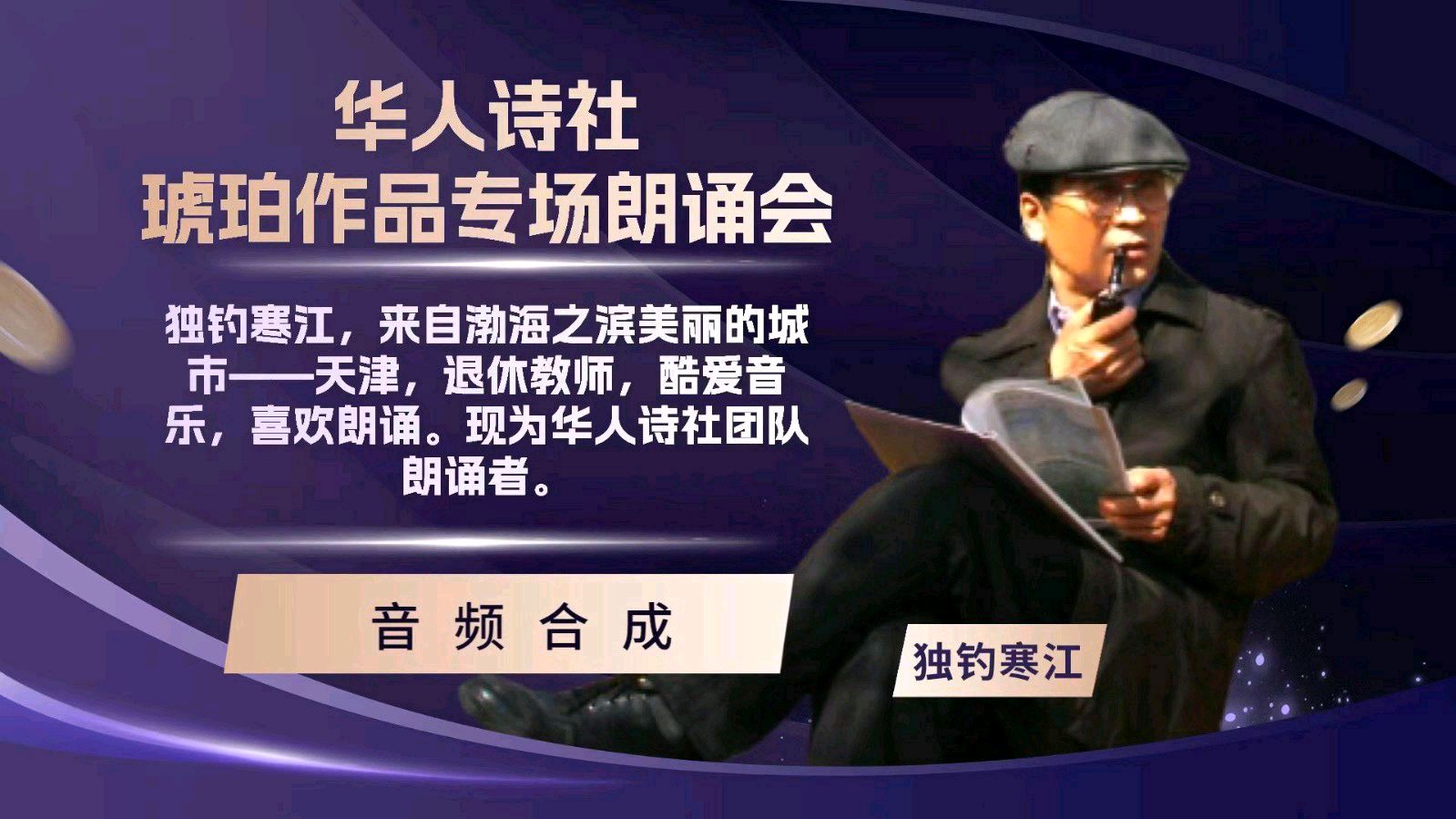华人诗社琥珀(子轩)个人作品专场朗诵会（图17）