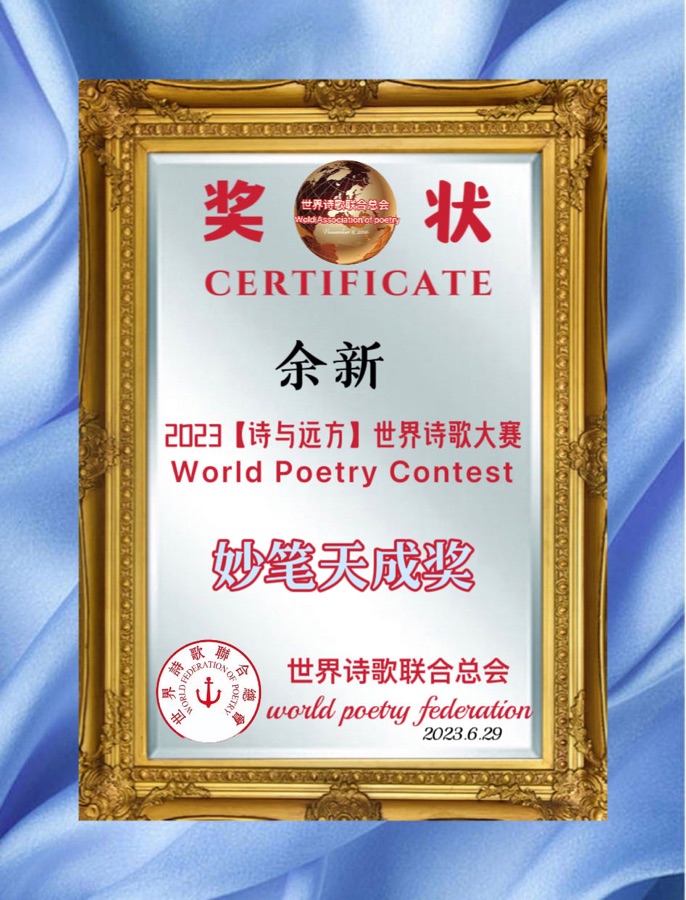 重磅消息🏆2023【诗与远方】世界诗歌大赛🔥获奖诗人【世界诗人名人展】特刊🌏（图32）