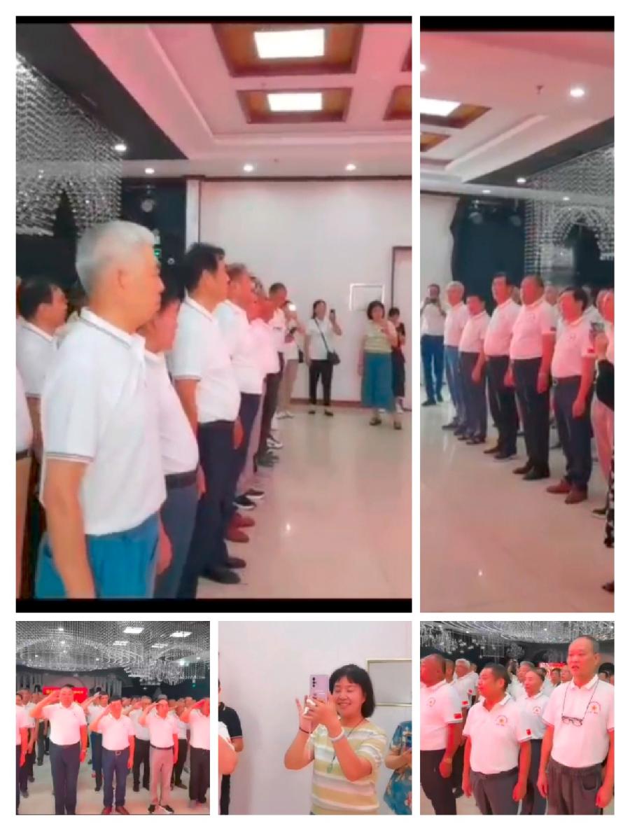 “迎八一”四十六军炮团三连/战友相聚美丽桃都肥城（图9）